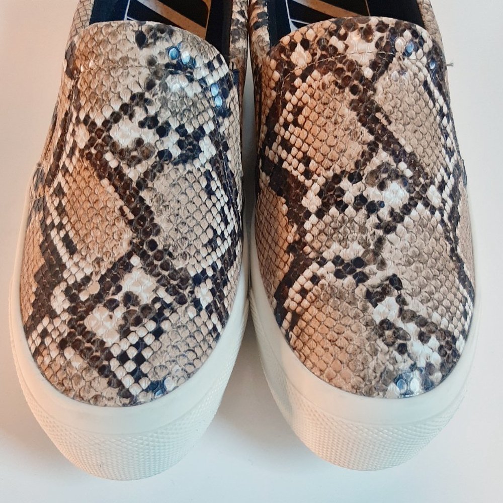 Zara Trafaluc Python Slip On Platform Sneakers - image 4